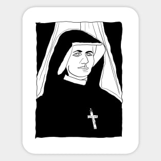 Saint Faustina Sticker